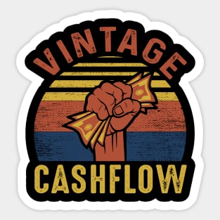 Vintage Cashflow Sticker